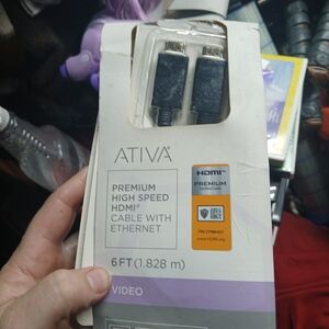 Ativa Premium High Speed HDMI Cable with Ethernet - Black